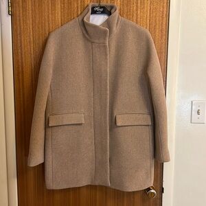 J. Crew Stadium Cloth Wool Coat